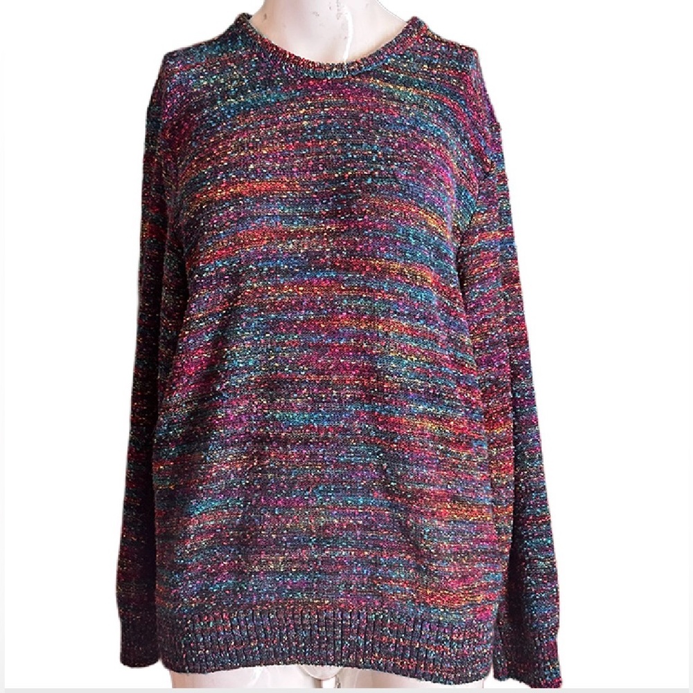 Vintage Multicolor Knit Sweater